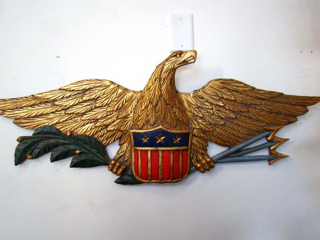An attractively carved American Eagle, mid 20th century